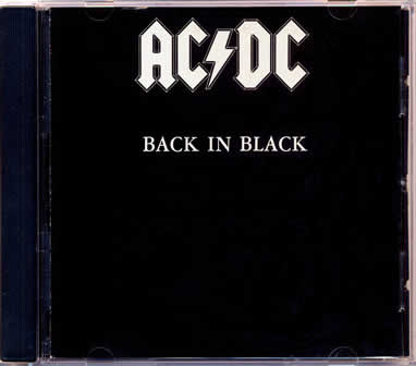 Группа AC/DC альбом Back In Black (1980)