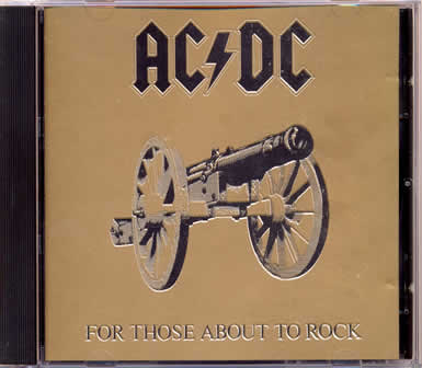 Группа AC/DC альбом For Those About To Rock (We Salute You) (1981)