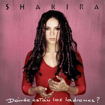 Исполнительница Shakira альбом Dónde Están Los Ladrones (1998)