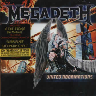 Группа Megadeth альбом United Abominations (2007)